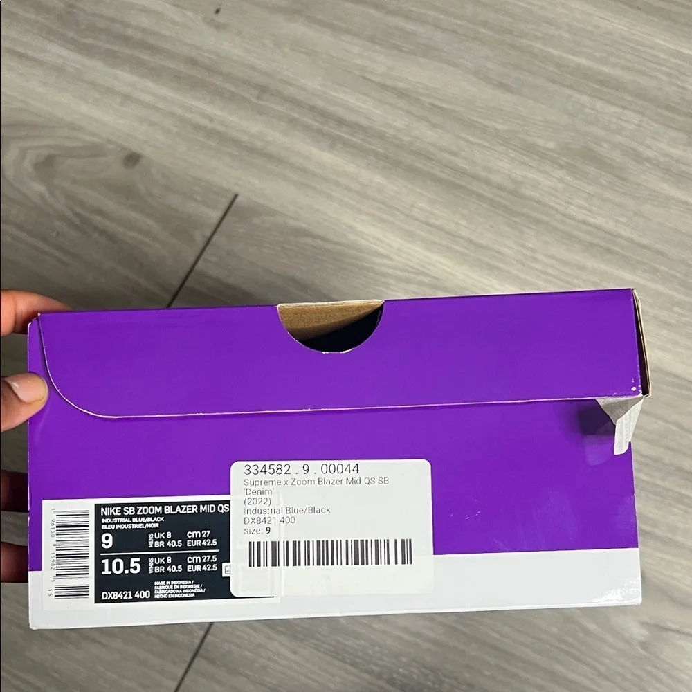 Nike SB Supreme Zoom Blazer Mid QS SB Denim (9)